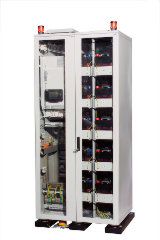 AC-USV-Anlage mit Einzelbatterieüberwachung